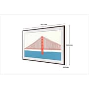 سامسونج  اطار تلفزيون 85 بوصة باللون البني