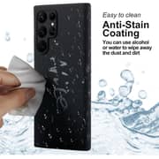 Protect Silicon Magnetic Case With Screen Protector Black Samsung Galaxy S24 Ultra