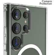 Protect Silicon Magnetic Case With Screen Protector Clear Samsung Galaxy S24 Ultra
