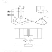 Electrolux Built In Chimney Hood LFC326K