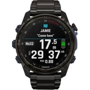 Garmin 010-02752-14 Descent MK3i DLC TT Smartwatch Carbon Grey DLC Titanium With DLC Titanium Band