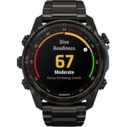 Garmin 010-02752-14 Descent MK3i DLC TT Smartwatch Carbon Grey DLC Titanium With DLC Titanium Band