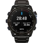 Garmin 010-02752-14 Descent MK3i DLC TT Smartwatch Carbon Grey DLC Titanium With DLC Titanium Band