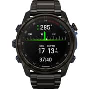 Garmin 010-02752-14 Descent MK3i DLC TT Smartwatch Carbon Grey DLC Titanium With DLC Titanium Band