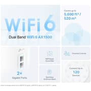 TPLink Deco X10 AX1500 Whole Home Mesh Router 1 Pack
