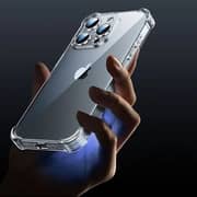 يوجرين حافظة حماية مبطنة لامعة لهاتف آيفون 15 برو ماكس