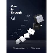 Ugreen USB C GaN Charging Station 7 Port Desktop Charger 65W Black