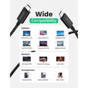 Ugreen USB-C 100WPD 40gbps Thunderbolt 4 Cable 0.8m Black
