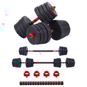 Sparnod Fitness 2-in-1 Dumbbells/Barbells Set 30kg SCD-30