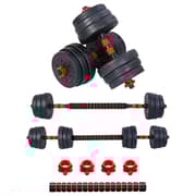 Sparnod Fitness 2-in-1 Dumbbells/Barbells Set 20kg SCD-20
