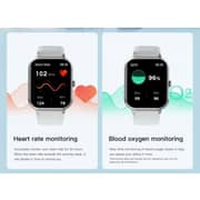 DCU Curved Glass Pro 46.5mm HD Display Smartwatch, Black