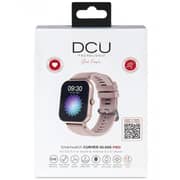 DCU Curved Glass Pro 46.5mm HD Display Smartwatch, Pink