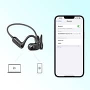 Sound Peats Runfree Lite Wireless On Ear Sports Headset Black