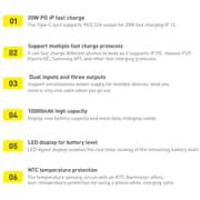 Baseus Power Bank 10000mAh With Micro USB Cable White PPBD050502