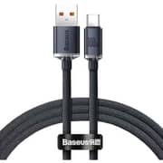 Baseus Unbreakable Fast Charging USB To Type C Cable 1m Black
