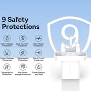 Baseus GaN5 Mini Portable Type C Wireless Fast Charger Adapter White