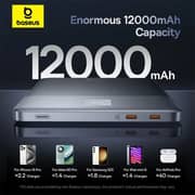 Baseus Blade2 Power Bank 12000mAh Blue P10063801323-00