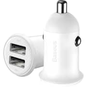 Baseus Grain Pro Car Charger White