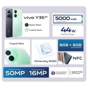 Vivo Y36 256GB Crystal Green 5G Smartphone