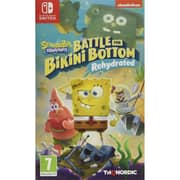 Nintendo Switch Spongebob Battle For Bikini Bottom Rehydrated Game