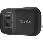 Belkin BoostCharge Pro Dual PPS Wall Charger Black