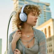 Bose QuietComfort Wireless Over‑Ear Headphones - Moonstone Blue