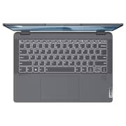 Lenovo IdeaPad Flex 5 14IAU7 2-in-1 Conevrtible (2022) Laptop - 12th Gen / Intel Core i5-1235U / 14inch WUXGA / 256GB SSD / 8GB RAM / Shared Intel Iris Xe / Windows 11 Home / English & Arabic Keyboard / Storm Grey / Middle East Version - [82R700KXAX]