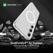 Amazing Thing Minimal Magnetic Case Clear Samsung Galaxy S24+