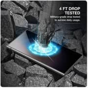 Amazing Thing Radix Tempered Glass Screen Protector Black Samsung Galaxy S24 Ultra