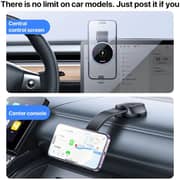 Yesido Magnetic Suction Wireless Car Charging Holder Black