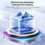 Yesido Magnetic Suction Wireless Car Charging Holder Black