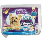 Bok Dok Cats & Dogs Diaper (Pack of 12pcs)