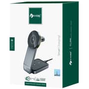 NYork 3-in-1 Magnetic Wireless Charging Stand 1m Black