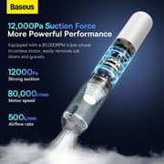Baseus A3lite Car Vacuum Cleaner White VCAQ050002