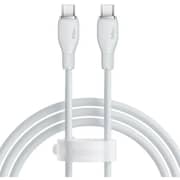 Baseus Pudding Series USB-C To USB-C Cable 1.2m Stellar White