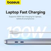 Baseus Pudding Series USB-C To USB-C Cable 1.2m Stellar White