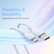 Baseus Pudding Series USB-C Cable 1.2m Stellar White