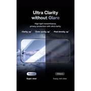 Baseus Privacy Screen Protector Transparent iPhone 15 Pro Max