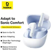 Baseus A00051900211-00 Bowie M3 True Wireless Earbuds Moon White