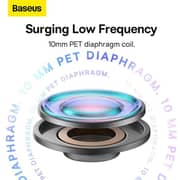 Baseus NGPB010002 Bowie P1x Wireless In Ear Neckband Creamy White