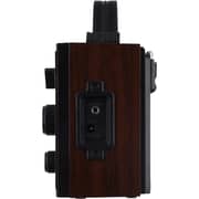 Leotec FM/AM/MW1/MW2 - LT. 2009 Classic Wood Shape Radio, Brown