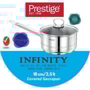 Prestige Stainless Steel Sauce Pan 18cm