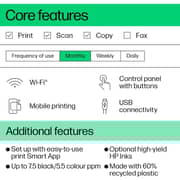 HP DeskJet Ink Advantage 2875 60K47C All In One Printer