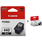 Canon Pixma Cartridge Black + Canon Inkjet Catridge Multi Pack