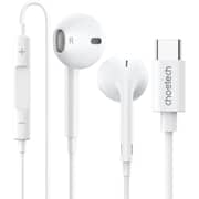 Choetech A012 Wired In Ear Headphone White