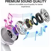 Choetech A012 Wired In Ear Headphone White