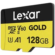 Lexar Professional Gold Memory Card UHS-II 128GB LMSGOLD128G-BNNNG