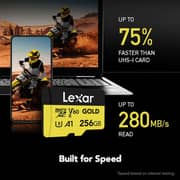 Lexar Professional Gold Memory Card UHS-II 256GB LMSGOLD256G-BNNNG