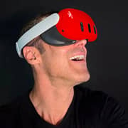 Merlin 419279 VR Quest 3 VR Headset White/Red