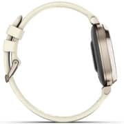 Garmin 010-02839-00 Lily 2 Smartwatch Cream Gold With Coconut Silicone Band